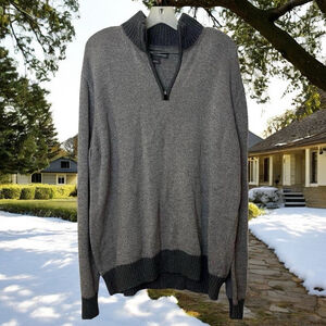 Eddie Bauer Heavy Warm 100% Cotton Sweater Men’s XL